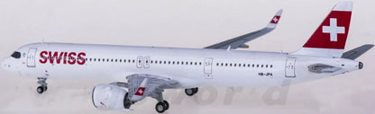 1:400 JC Wings SWISS AIRBUS A321neo Passenger Airplane Diecast Aircraft Model