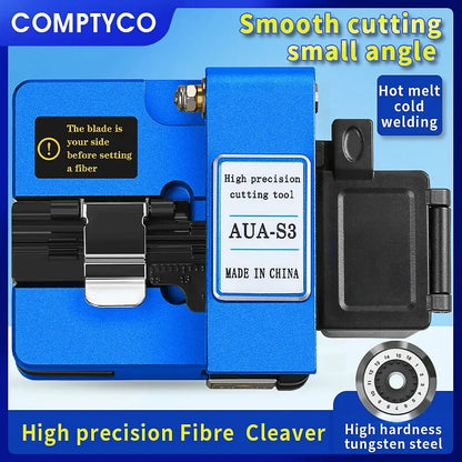 AUA-S3 Fiber Cleaver FTTH Cable Fiber Optic Cutting Knife Three-in-one Clamp