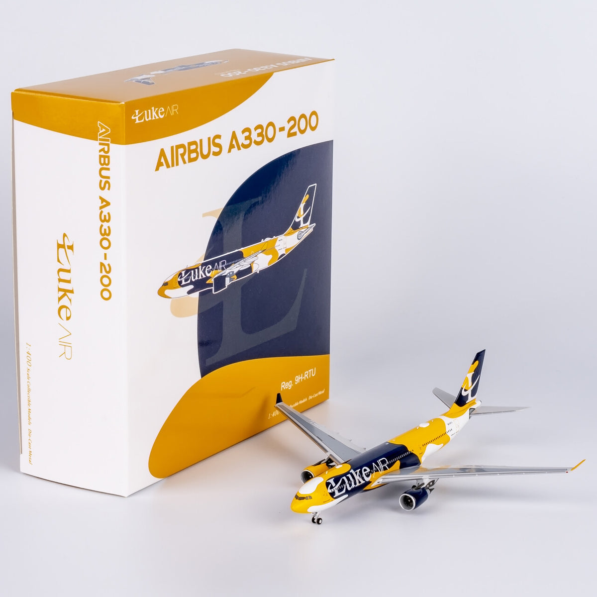 1:400 NG Models Luke Air Airbus A330-200 9H-RTU Diecast Aircraft Model
