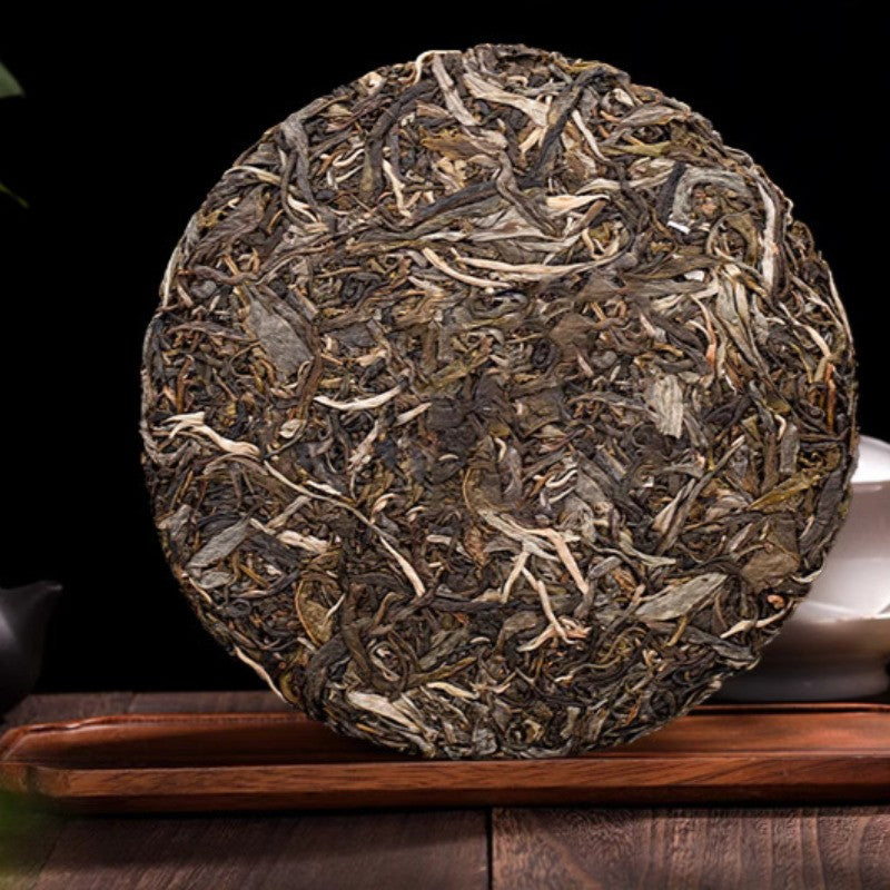 357G Jinban Zhang Pu'er Tea Raw Tea Cake Yunnan Qizi Cake Tea Ancient Tree Tea -