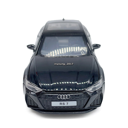 1/32 Scale Audi RS7 Model Car Metal Diecast Toy Cars Boys Toys for Kids Gifts