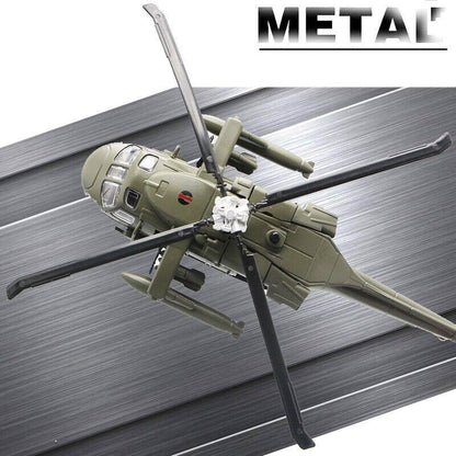 American Black Hawk UH-60 Utility Helicopter Diecast Model Military Toy Vehicle