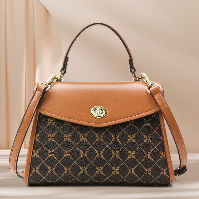 Lady Leather Handbags Shoulder Messenger Satchel Tote Crossbody Bags Purse