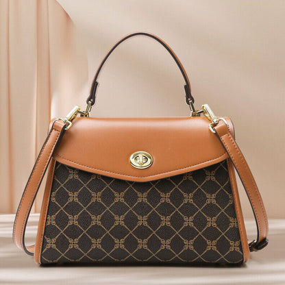 Lady Leather Handbags Shoulder Messenger Satchel Tote Crossbody Bags Purse