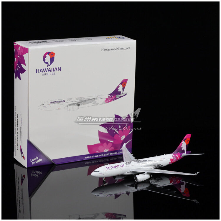 1:400 Geminijets Hawaiian Airlines Airbus A330-200 Airplane Diecast Model