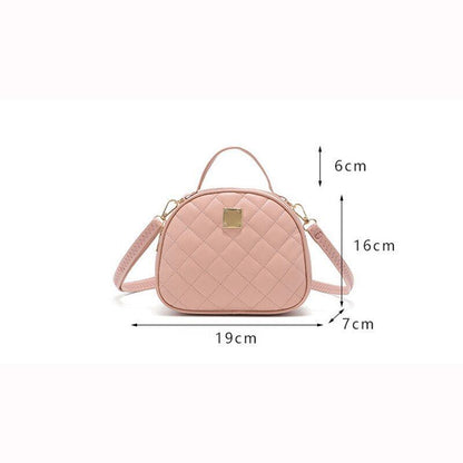 Crossbody Bags Synthetic Leather Embroidered Shoulder Purse Handbags Bucket Bag