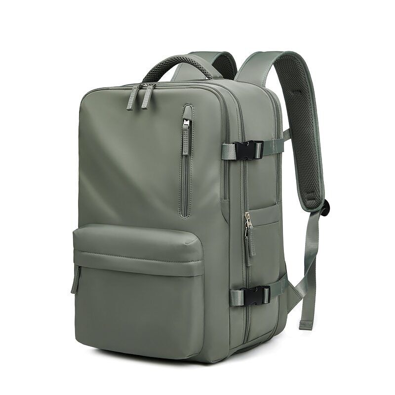 Women Travel Backpack 16 Inch 39L USB Charging Backpack Shoe Bag Hiking Backpack