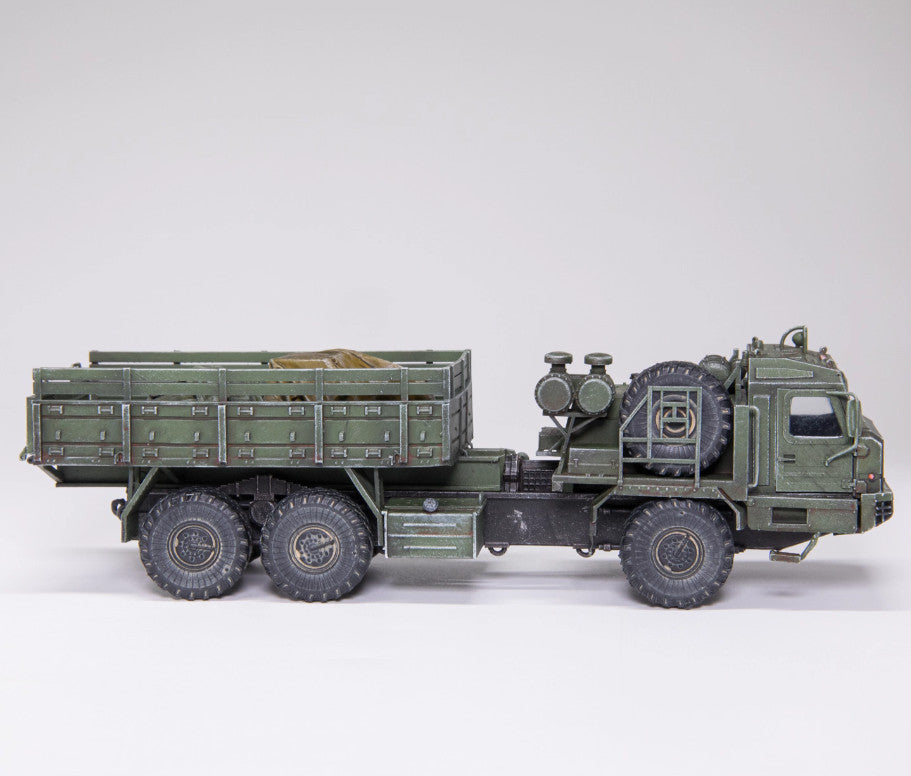 1:72 AM BAZ-6402 Military Material Transport Vehicle Resin Diecast Armor Model