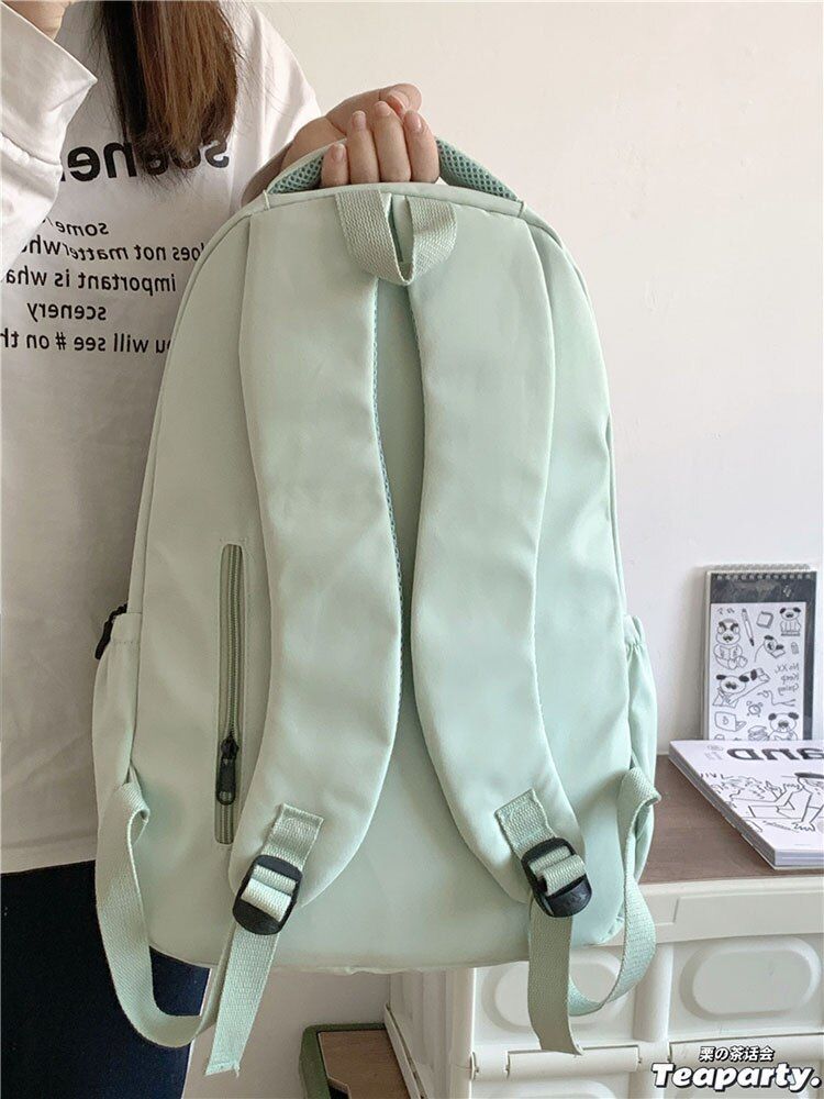 Polyester Backpack 30*44 CM Fashion Students School Bags Laptop Traveling Purse