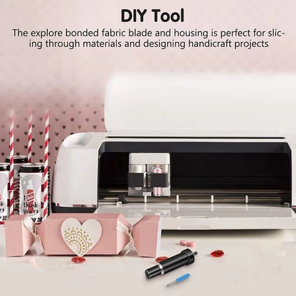 30/45/60 Degree Replacement Deep Cut Blade w/Housing Holder for Cricut Explore