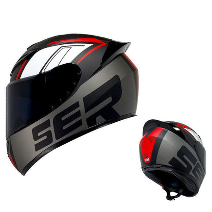 Motorcycle Helmet Full Face Racing Helmet DOT ECE Approved Fashion Riding Helmet