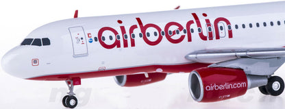 1:200 Herpa Air Berlin AIRBUS A320 Passenger Airplane ABS Plastic Aircraft Model