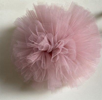 Party Decoration 5Pcs Tulle Pompom Birthday Wedding Baby Shower Venue Decor 20cm