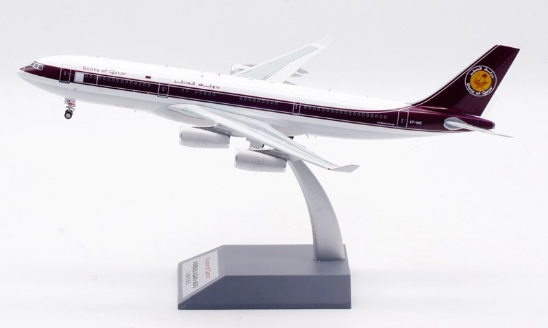 1:200 InFlight State of Qatar Airbus A340-200 Airplane Diecast Aircraft Model