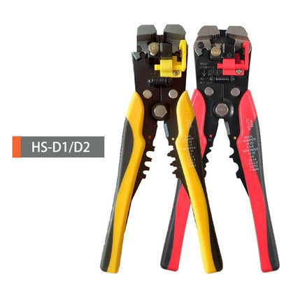 HS-D1 /D2 Crimper Cable Cutter Wire Stripper Crimping Pliers Terminal 0.2-6.0mm2