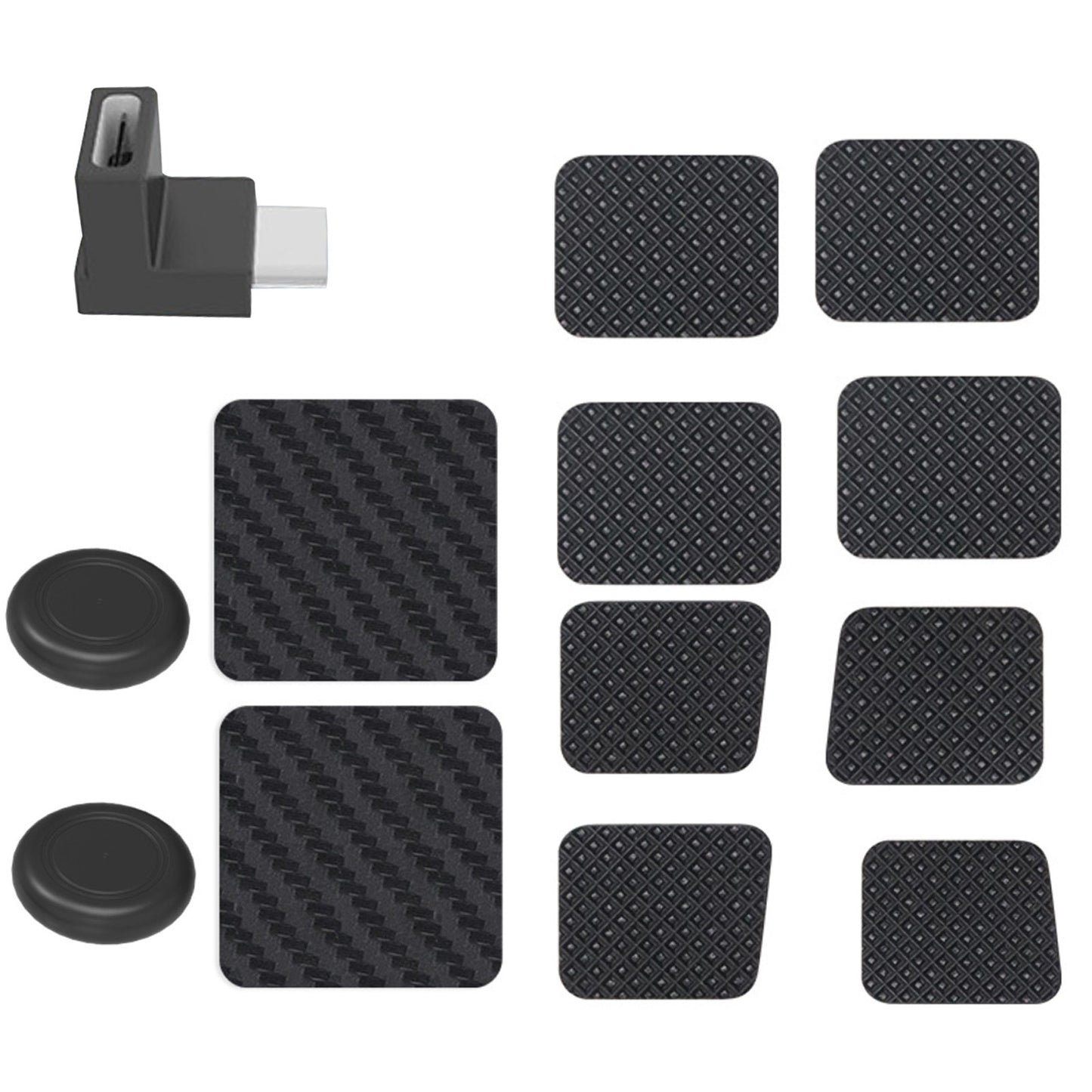 DIY Game Joystick Protective Film Sticker Type-C Adapter Kit for Steam Deck