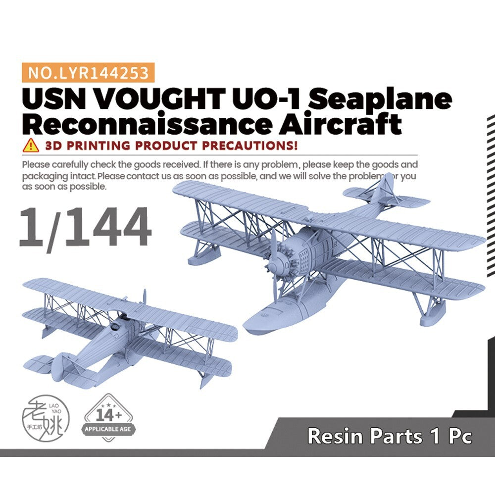 1/144 Military Model Kit USN VOUGHT UO-1 Seaplane Reconnaissance Aircraft