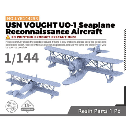 1/144 Military Model Kit USN VOUGHT UO-1 Seaplane Reconnaissance Aircraft