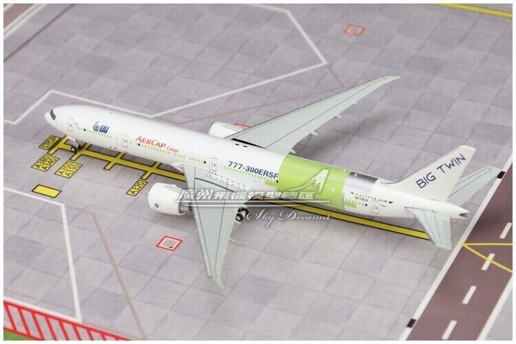 1:400 JC Wings Kalitta Air BOEING 777-300ER Airplane Diecast Aircraft Model