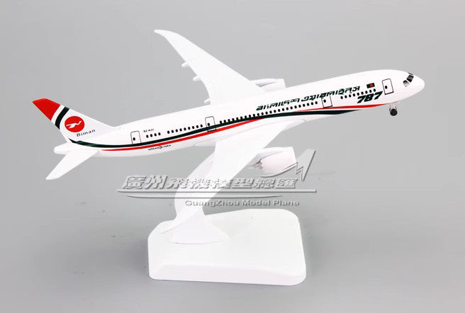 18CM Biman Bangladesh Airlines Boeing 787 Passenger Plane Diecast Aircraft Model