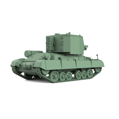 SS555 1/200/350/700 Military Model Kit British Bishop Self-Propelled Guns