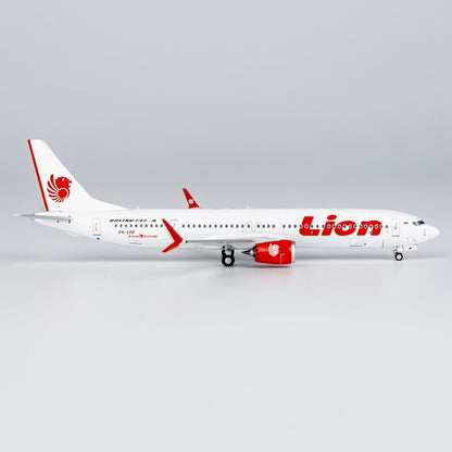 1:400 NGmodels Lion Air Boeing 737 MAX 9 Passenger Airplane Diecast Plane Model