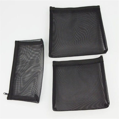 Mesh Cosmetic Bag S/M/L Set Makeup Lipstick Purse Travel Organizer Cosmetics 1PC