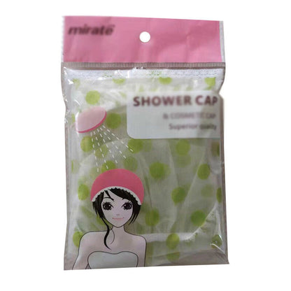 10pcs Waterproof Shower Cap Thicken Bath Hat Bathing Clear Hair Elastic Cap Hats