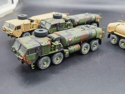 1/72 US Army HEMTT M978 A4 Tank Truck NATO Tricolor Desert Truck Model Finished