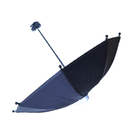 1Pc Black Camera Umbrella Sunshade Rainy Holder Replacement Accessories