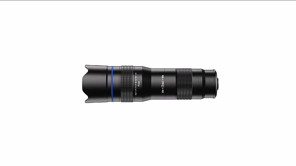 APEXEL Optional HD 20x-40x Zoom Telescope Telephoto Lens+Tripod Samsung iPhone