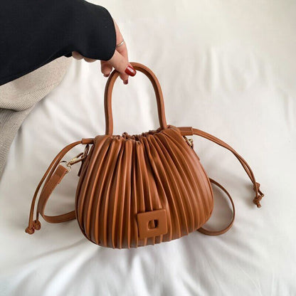 Women's PU Leather Top-handle Bags Crossbody Shoulder Bag Ladies Handbags 2023