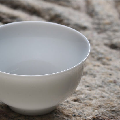6pcs 40ml Chinese Thin Kung Fu Tea Cup Set Ceramic Cups White Teaware Bowl