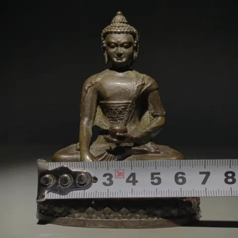 Medicine Buddha Purple Copper Sitting Lotus, Shakyamuni Buddha Statue Collection