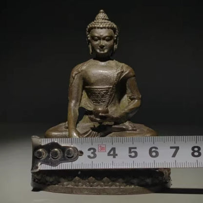Medicine Buddha Purple Copper Sitting Lotus, Shakyamuni Buddha Statue Collection