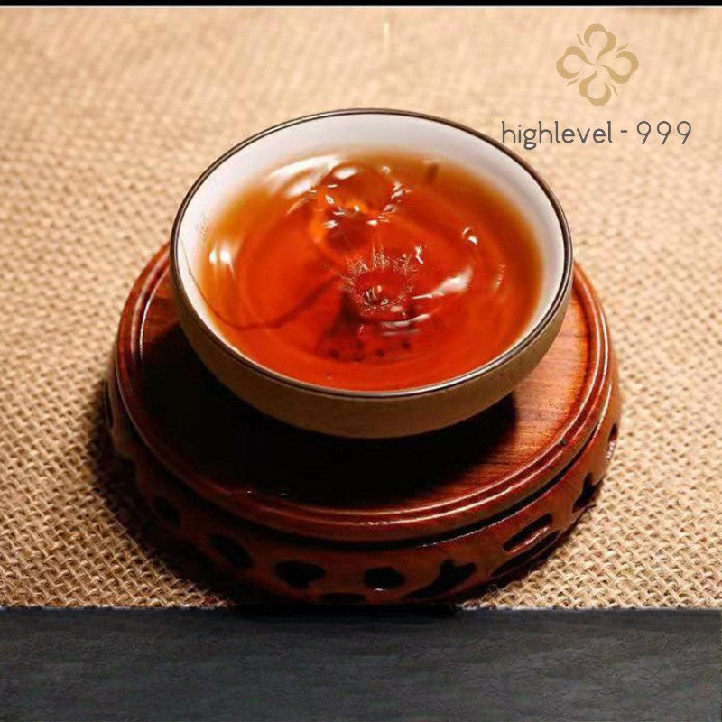 357g Ripe Puer Tea Cake Lao Banzhang Yunnan Ancient Tree Aroma Aged Tea