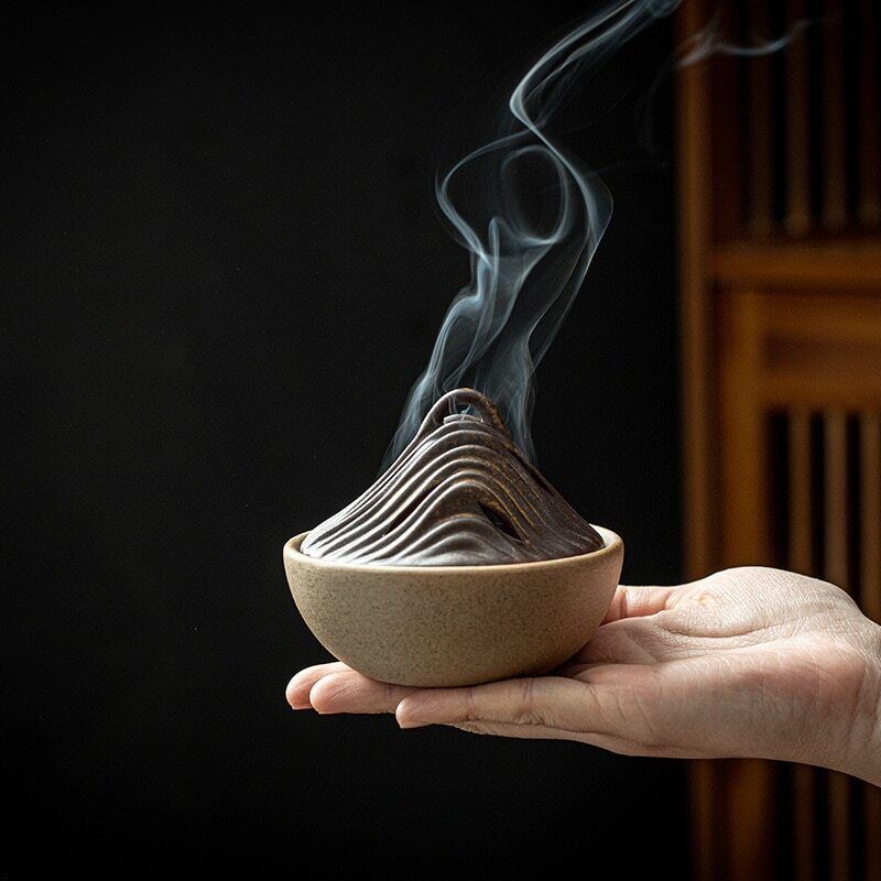 Incense Burner Household Indoor Sandalwood Agarwood Ceramic Aromatherapy Furnace