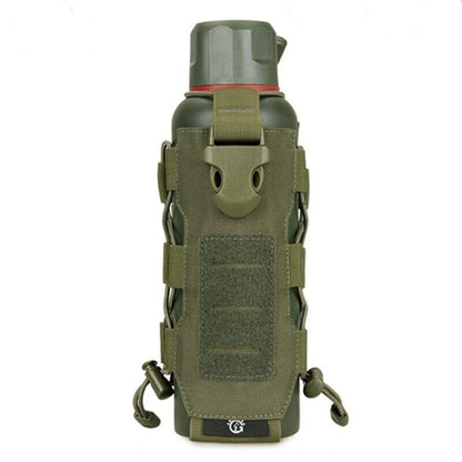 Tactical Nylon Water Bottle Pouch Canteen Cover Holster Hiking Kettle Bag