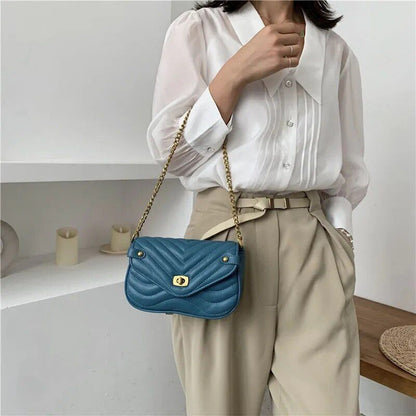 Luxury Bag Crossbody Shoulder Purse 2 In 1 Messenger Handbag Tote Fashion Pouch