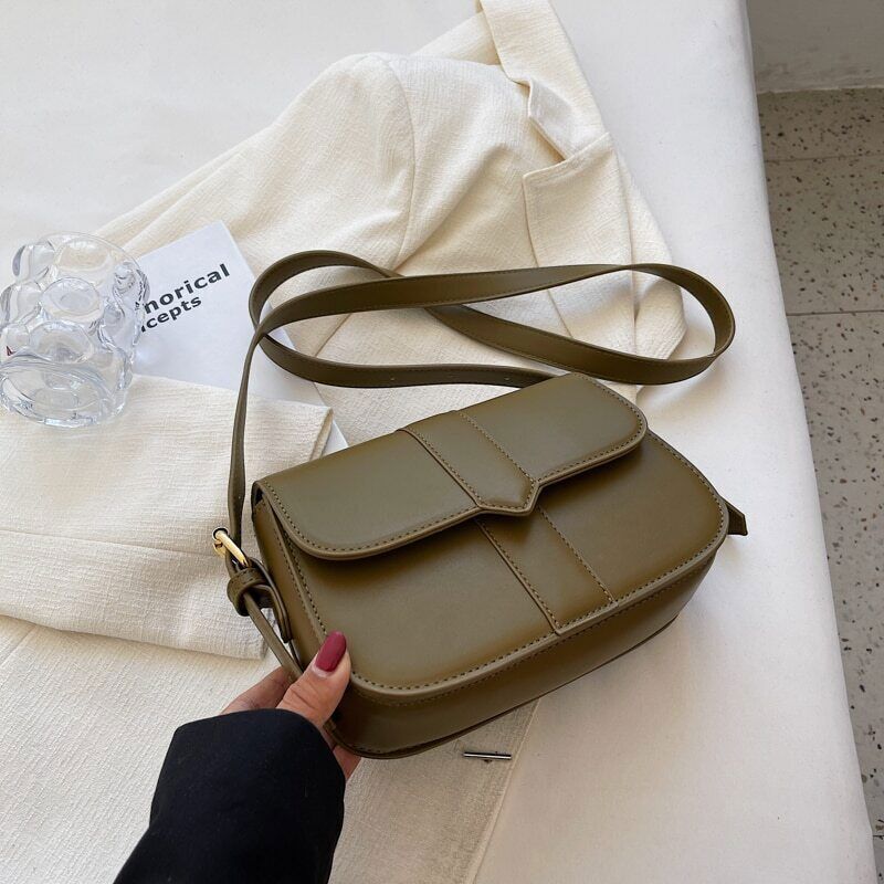 PU Leather Flap Shoulder Bags for Women Female Handbag