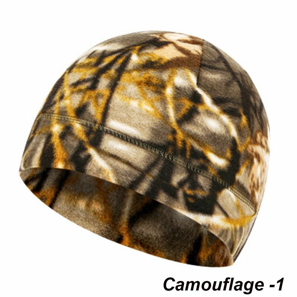 1pc Outdoor Fleece Hat Camping Warm Windproof Caps Fishing Cycling Hunting 27*21