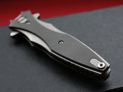New TC4 Titanium Knife Handle Scales for Rick Hinderer Maximus Knife DIY Patch