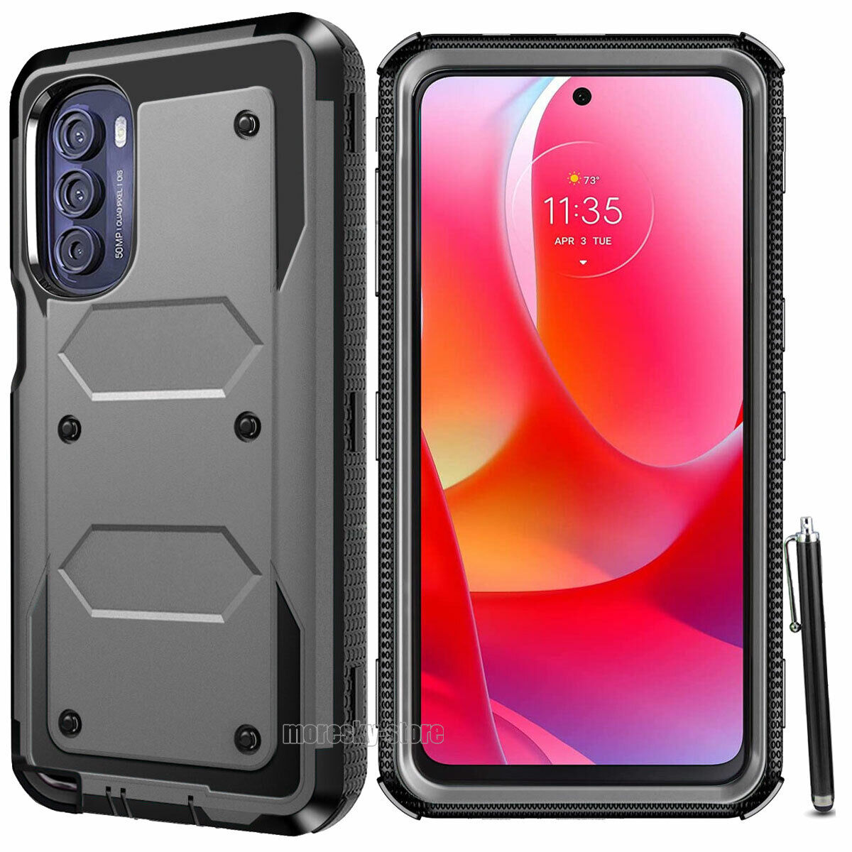 For Motorola Moto G Stylus 2022 Case Luxury Dual Layer Rugged Hybrid Phone Cover