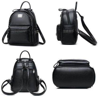 Backpack Stylish High Quality Student School Bags Multifunction 24*28*12 CM 1 PC