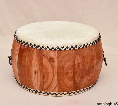10 Taiko Drum Burlywood Leather Temple Instrument -