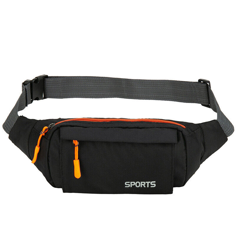 Fashion Men's Multicolor Waist Packs Waterproof Running Bag Outdoor Belt Bag