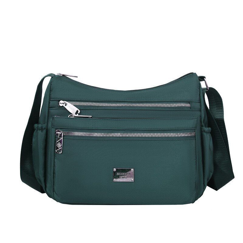 Women Shoulder Bag Waterproof Oxford Handbag Crossbody Soft Tote Purse 22*8*17CM