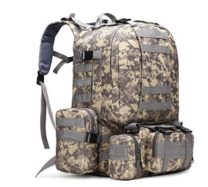 50L Tactical Backpack Men Sport Tactical Bag Hiking Travel Laptop Backpacks