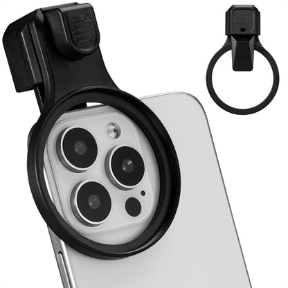 58Mm Press-On Phone Lens Filter Adapter, Compatible with Iphone 17/16/15/14/13/1