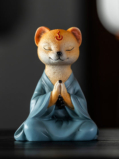 Weasel Figure Decoration Office Home Tabletop Offering Decoration Gift Tea Pet